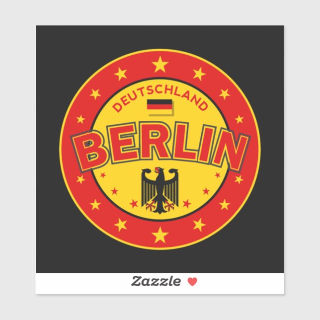 Badge of Berlin Sticker (Sheet)