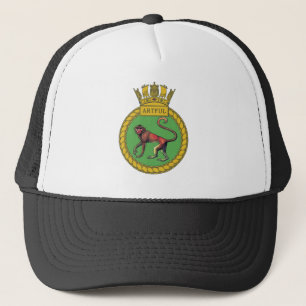 Badge of HMS Artful Trucker Hat