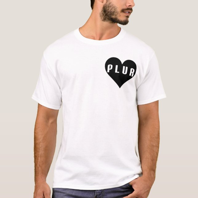 Badge of PLUR T-Shirt (Front)