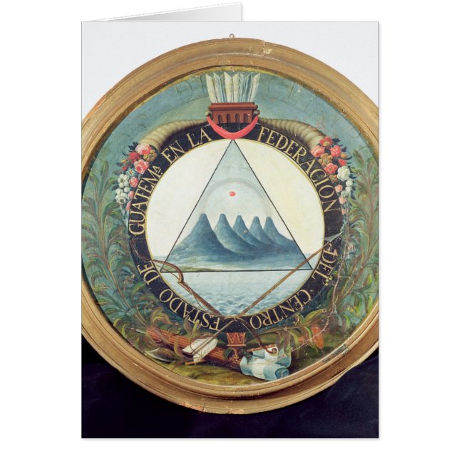 Badge of the Federation of Guatemala (Front)