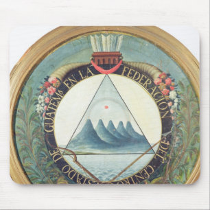 Badge of the Federation of Guatemala Mouse Mat