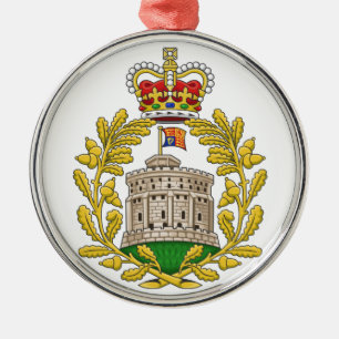 Badge of the House of Windsor Metal Tree Decoration
