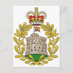 Badge of the House of Windsor Postcard