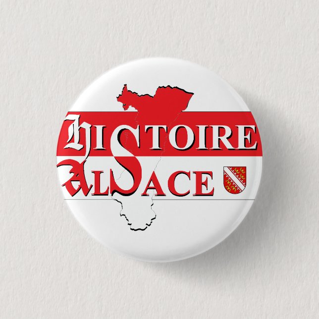 Badge officiel Histoire Alsace / Elsàss Gchischt (Front)
