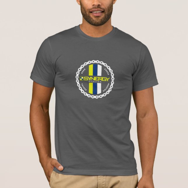 Badge on Grey Medium T-Shirt (Front)