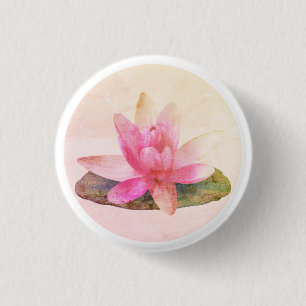 BADGE : PINK LOTUS