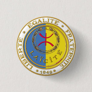 Badge rond, LAÏCITÉ