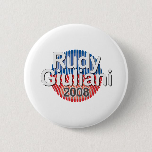 badge-rudygiuliani 6 cm round badge (Front)