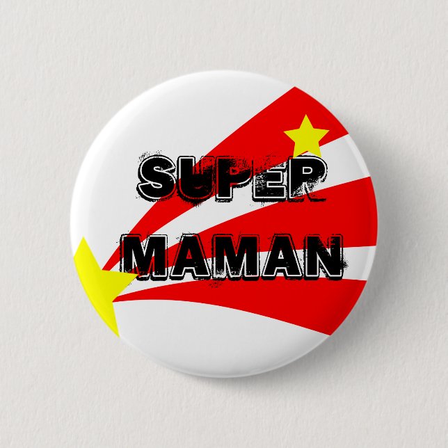 Badge super mom (Front)