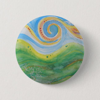 Badge Swirly Sky Rolling Hills