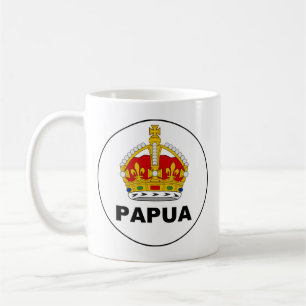 Badge the Territory Papua, Papua New Guinea Coffee Mug