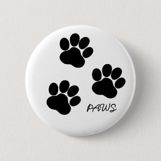 badge with paws