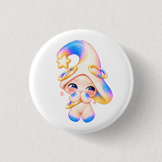 Badge Zessi Émerveillé - Collection Humeur