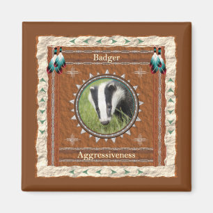 Badger Aggressiveness Energy Magnet