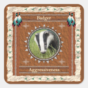Badger - Aggressiveness Stickers