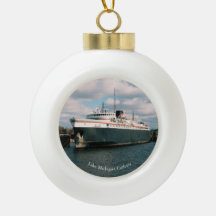 Badger ball or snowflake ornament