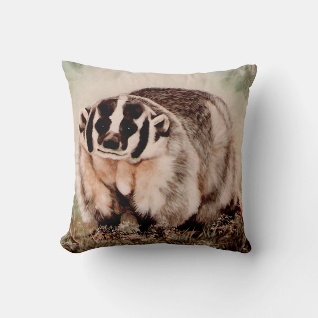 Badger Cushion (Front)