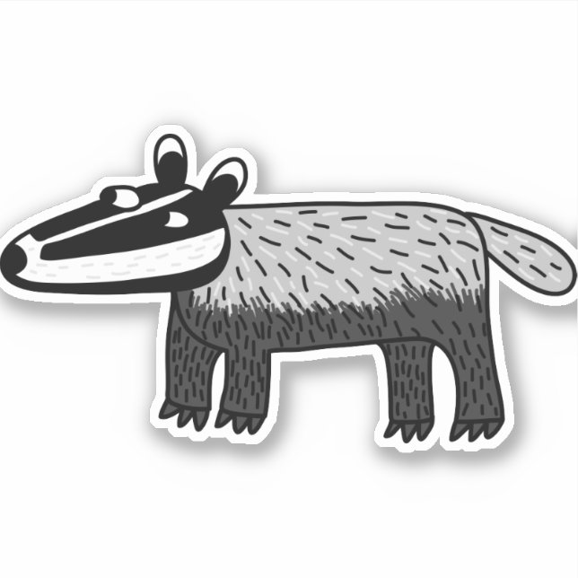 Badger Cute Wildlife (Front)
