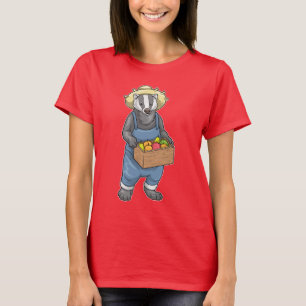 Badger Farmer Fruit T-Shirt