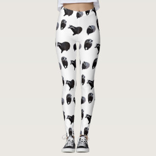 Badger Frenzy Leggings (choose colour)