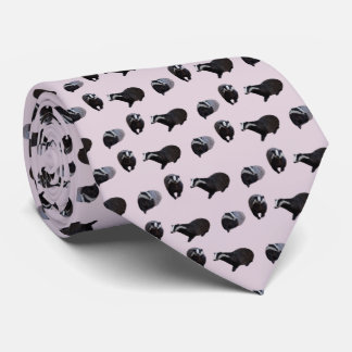 Badger Frenzy Tie (Dusty Pink)