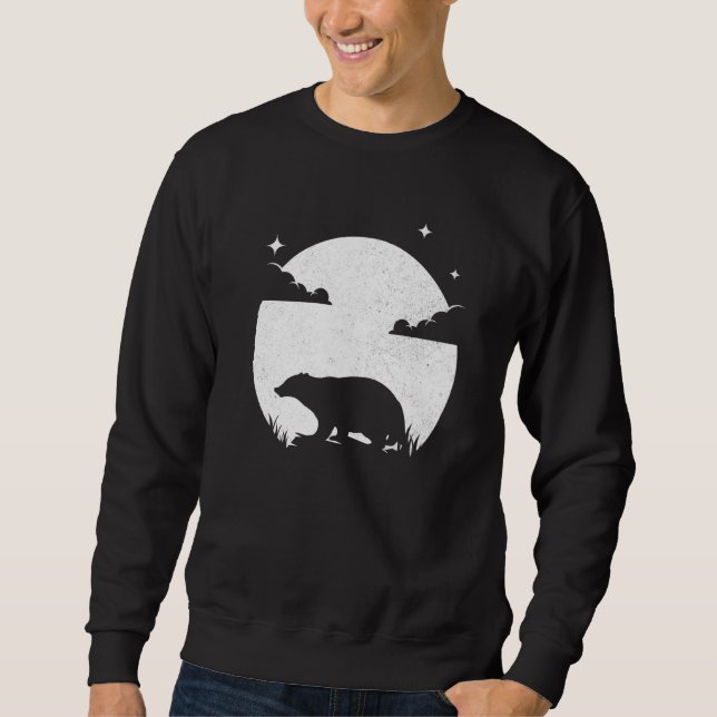 Badger Honey Badger Badger Badgers Sweatshirt (Front)