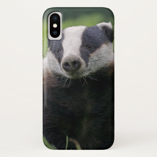 Badger iPhone X Case (Back)