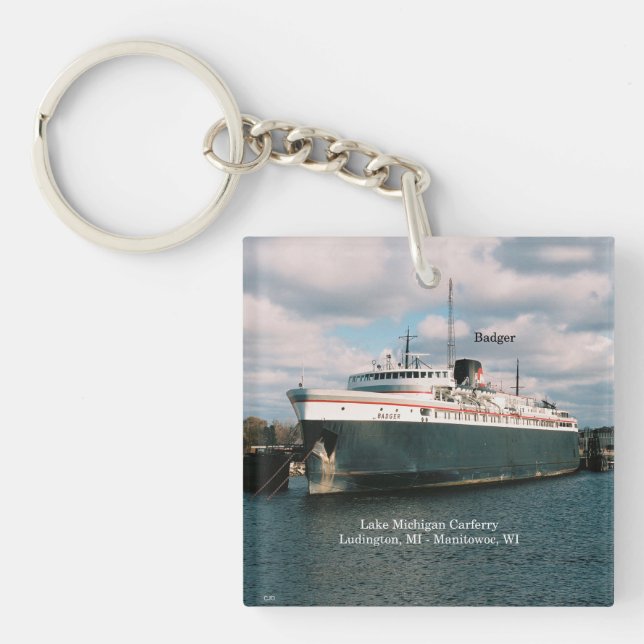 Badger key chain (Front)