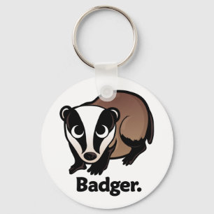 Badger. Key Ring