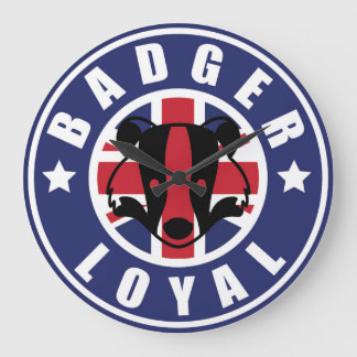 Badger Loyal Clock