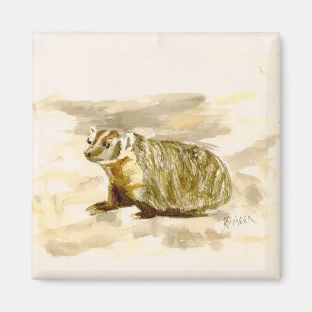 Badger Magnet (Front)