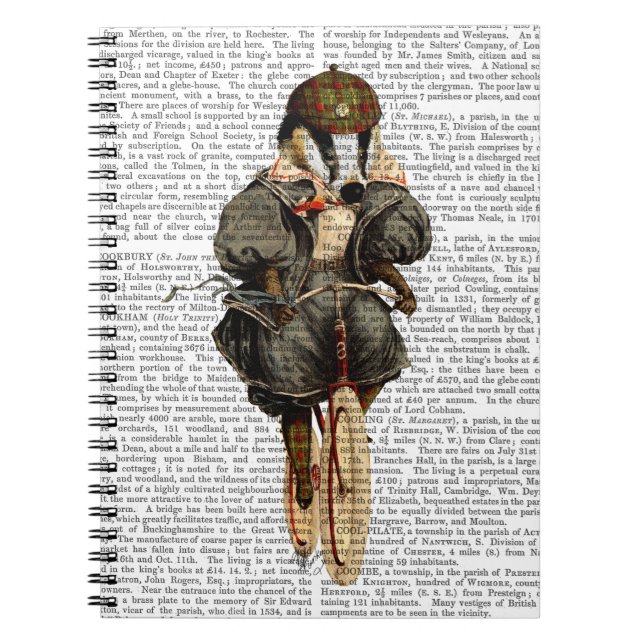 Badger on Vintage Bicycle Notebook (Front)