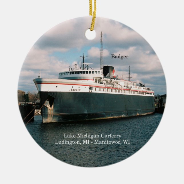 Badger ornament (Front)