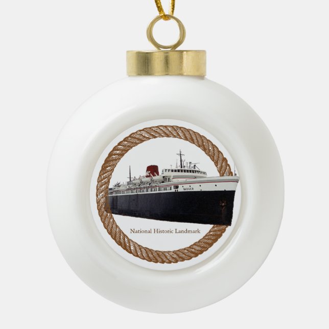 Badger rope National Historic Landmark ornament (Front)