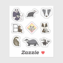 Badger Stickers