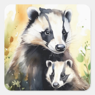 Badger Stickers