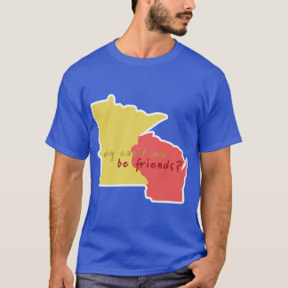 badgers and gophers Oversized T-Shirt