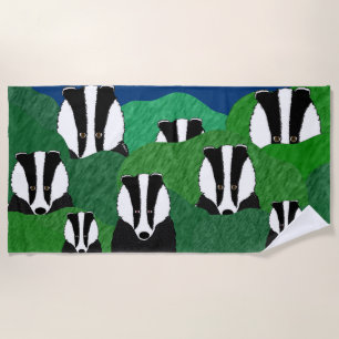 Badgers Beach Towel