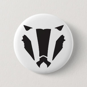 Badgers Button