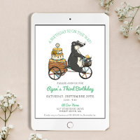 Badgers on Bike Third Birthday Party