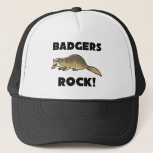 Badgers Rock Trucker Hat