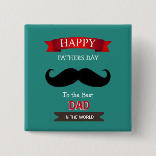 Badges - Happy Father's Day Card Button