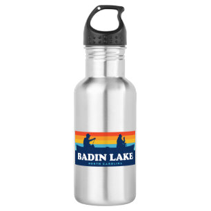 Badin Lake North Carolina Canoe 532 Ml Water Bottle
