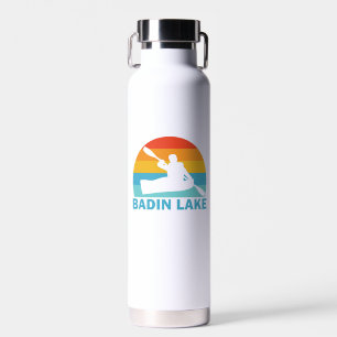 Badin Lake North Carolina Kayak Water Bottle