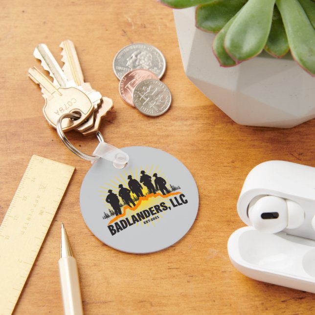 Badlanders LLC Key Ring (Desk)