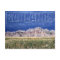 Badlands and Prairie South Dakota Postcard