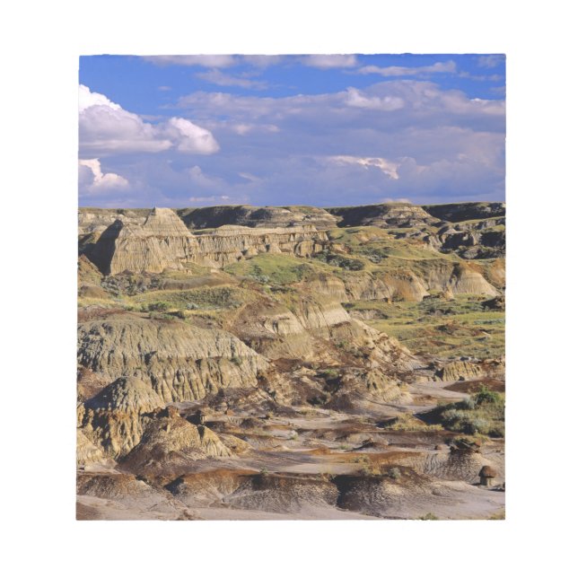 Badlands at Dinosaur Provincial Park in Alberta, 2 Notepad (Front)
