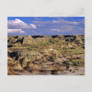 Badlands at Dinosaur Provincial Park in Alberta, 2 Postcard