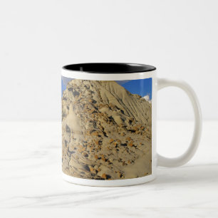 Badlands at Dinosaur Provincial Park in Alberta, 3 Two-Tone Coffee Mug