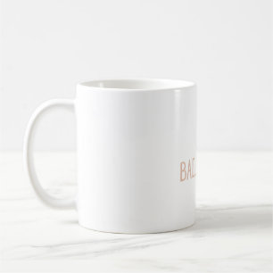 Badlands Cliff Swallow bird logo Coffee Mug